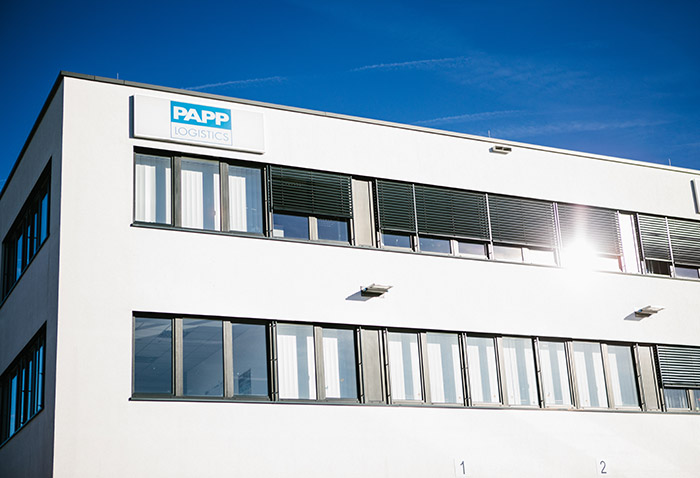 PAPP Logistik Standort im Großraum München