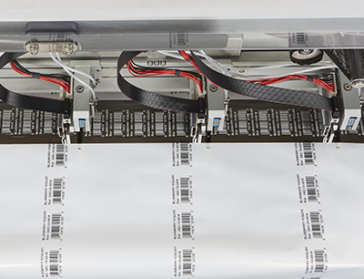 Der Multikopf-Thermotransferdrucker von Allen Coding