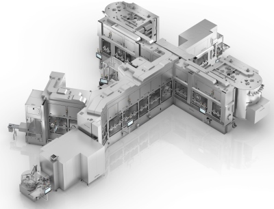 Multi-Use-Anlage mit Verarbeitungspfaden für Liquida sowie für Gefriertrocknungsprodukte