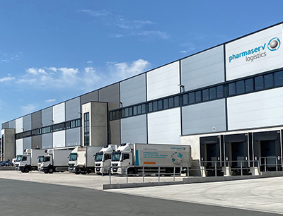 Neues Pharmalogistikzentrum in Gießen-Lützellinden von Pharmaserv