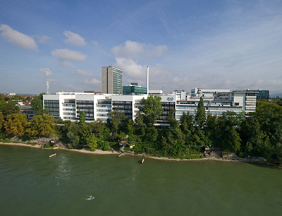 Luftbild Roche - Headquarter Basel