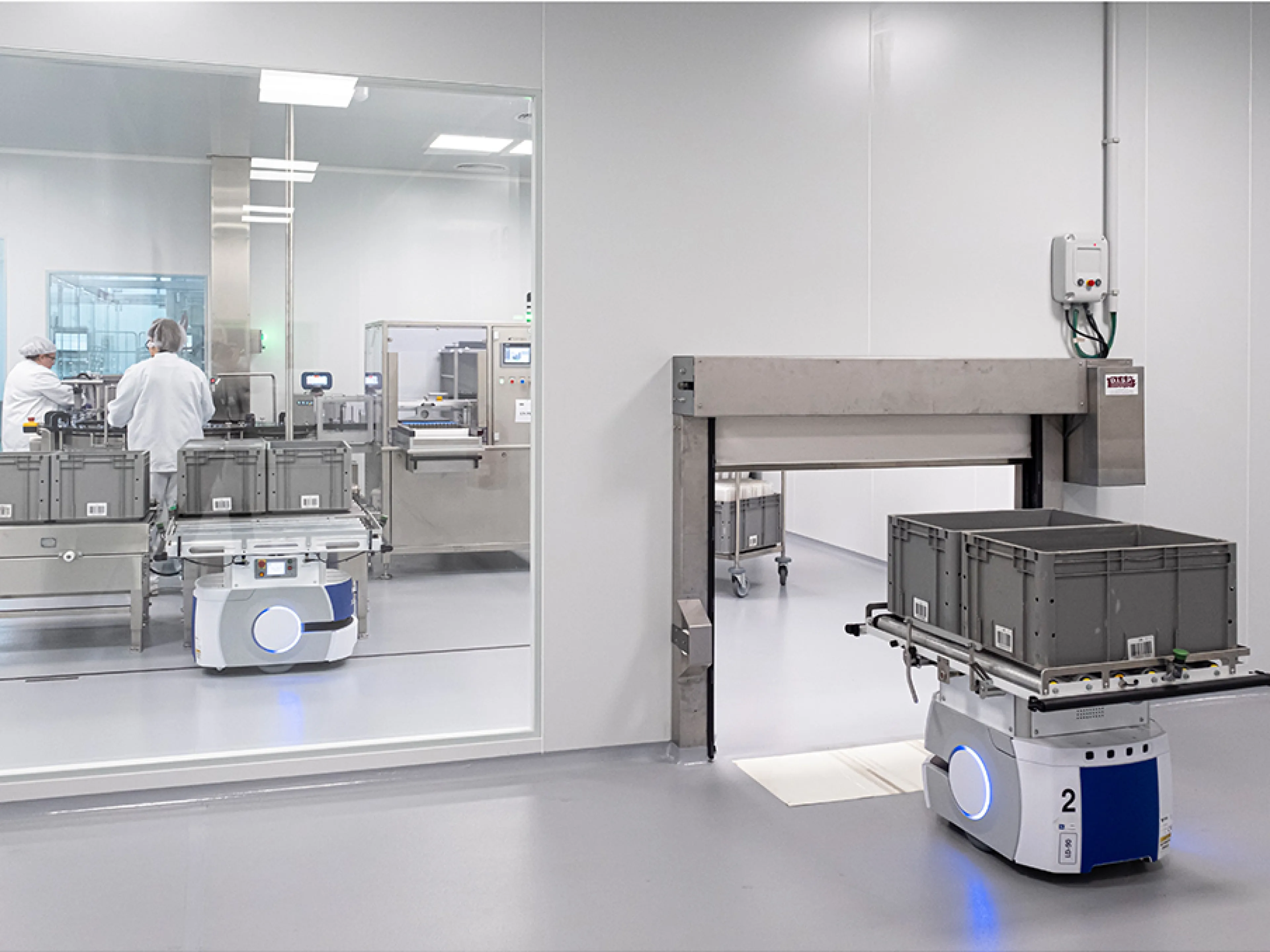 Der Einsatz von Cobots und AMR von Omron kann das Materialhandling signifikant vereinfachen