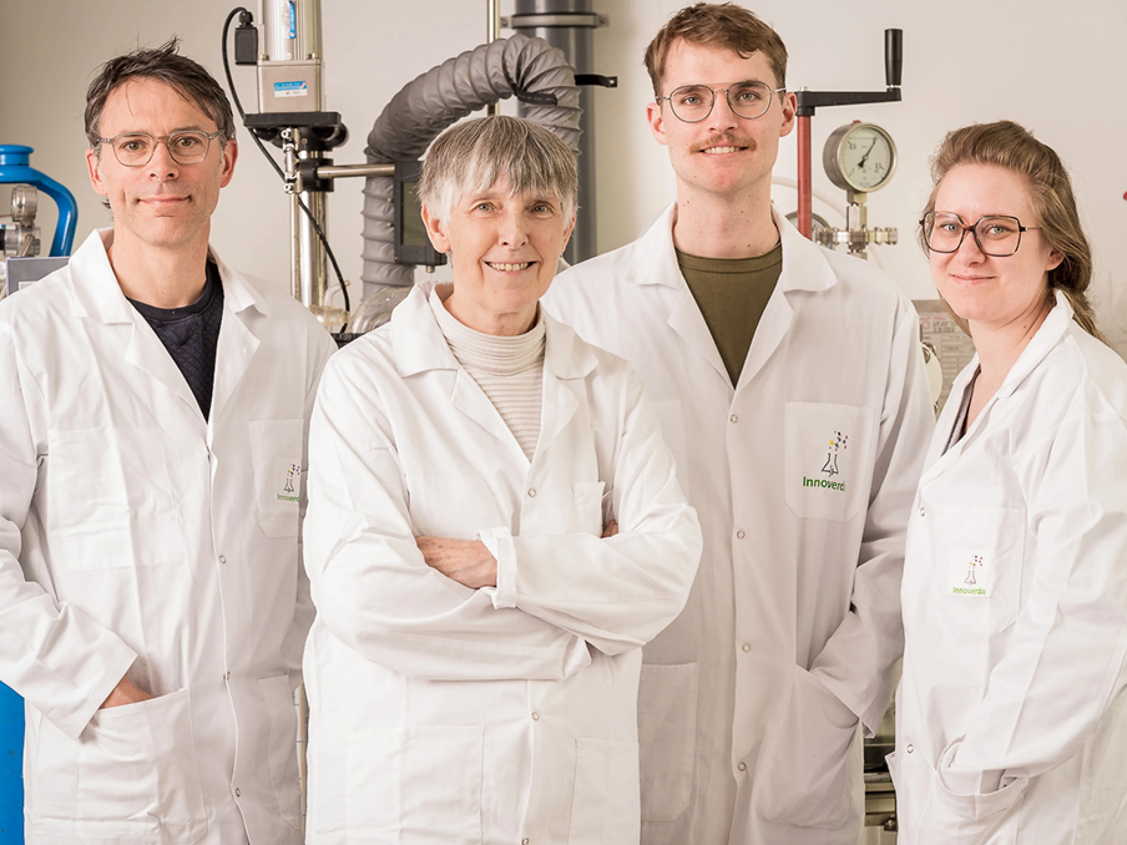 Innoverda-Team im Labor