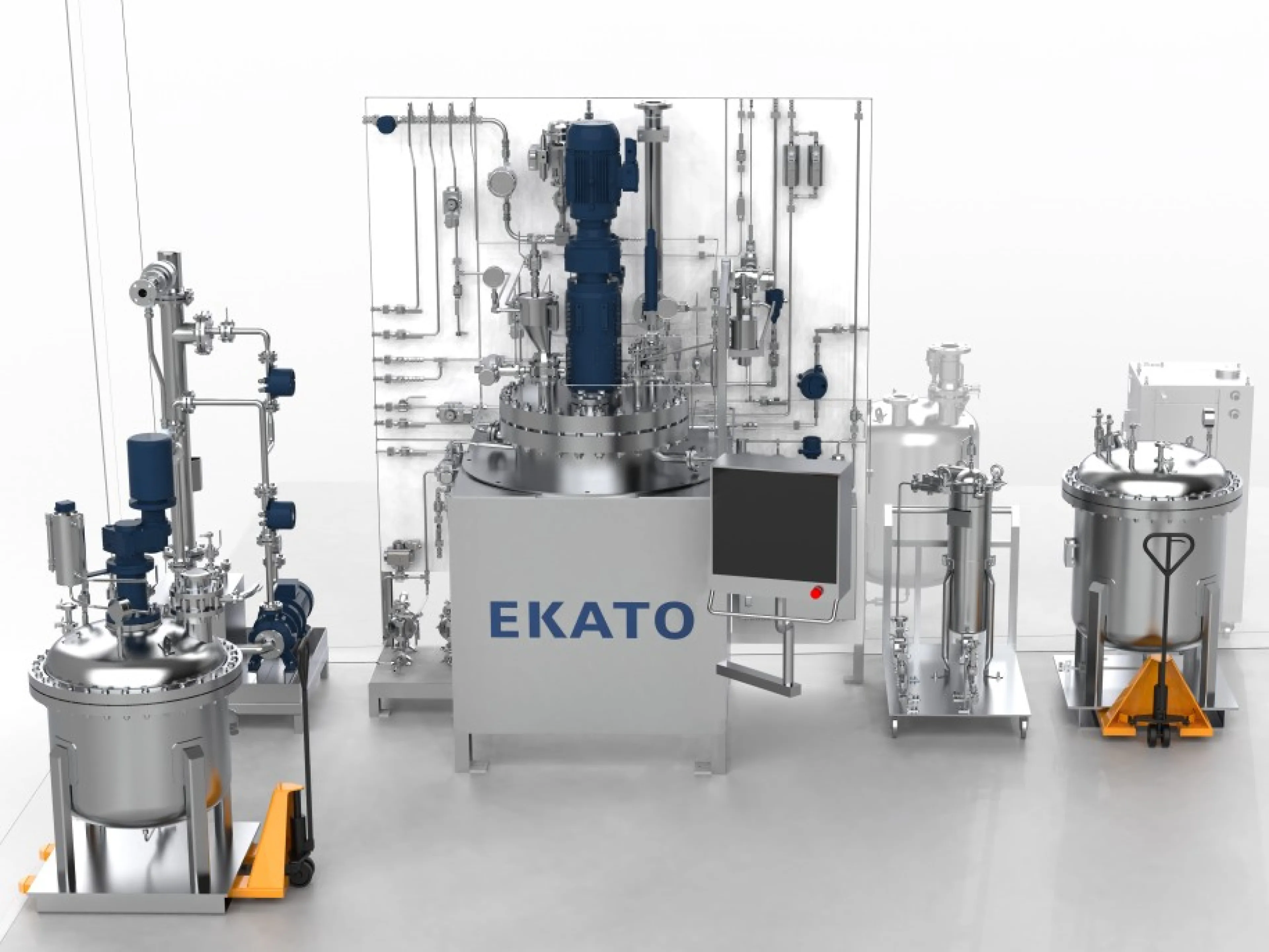 Modulare Hydrieranlage für die Produktion von Wirkstoffen, Bild: Ekato Modulare Hydrieranlage für die Produktion von Wirkstoffen