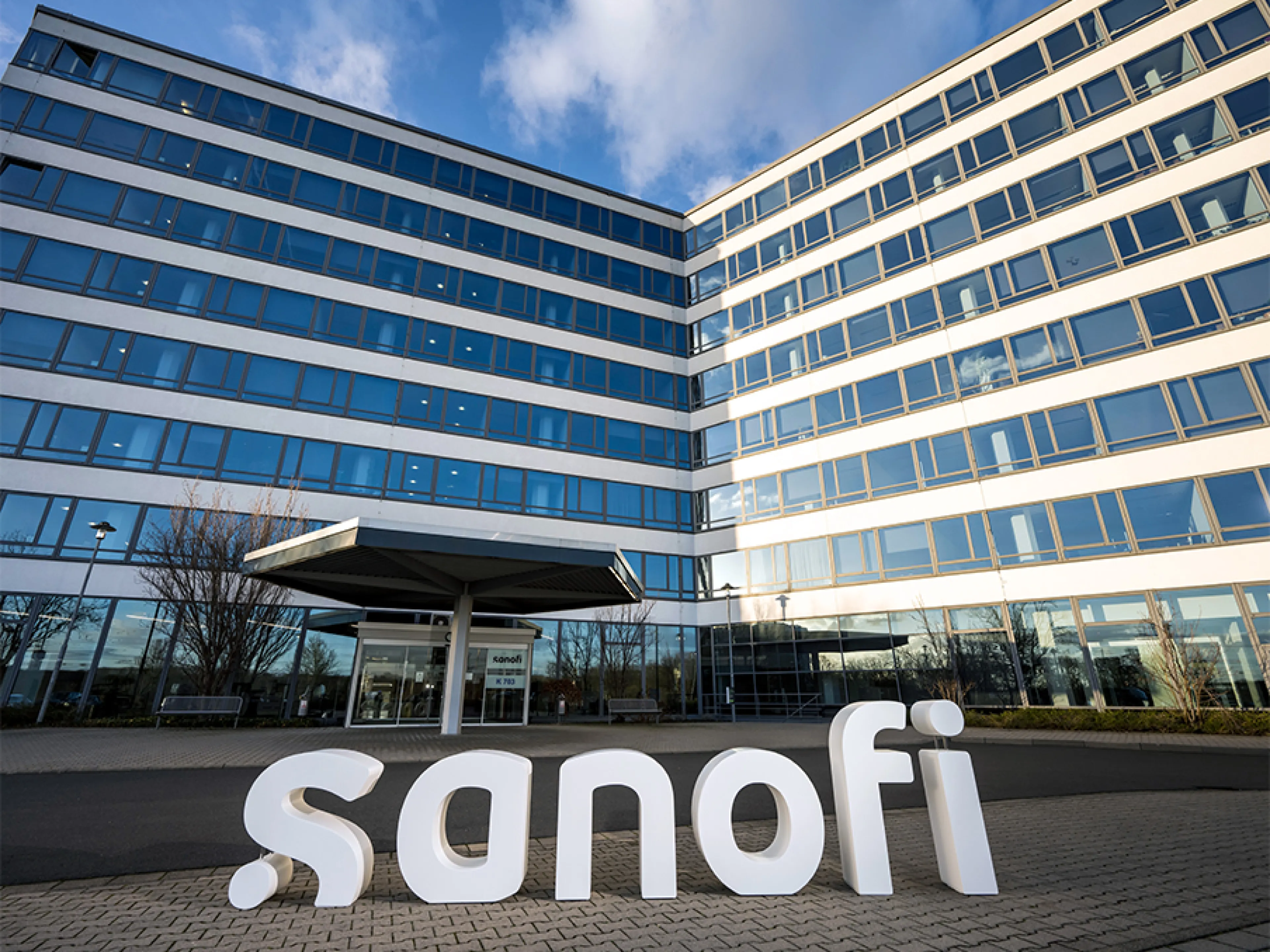 Sanofi Deutschland-Zentrale im Industriepark Höchst in Frankfurt am Main