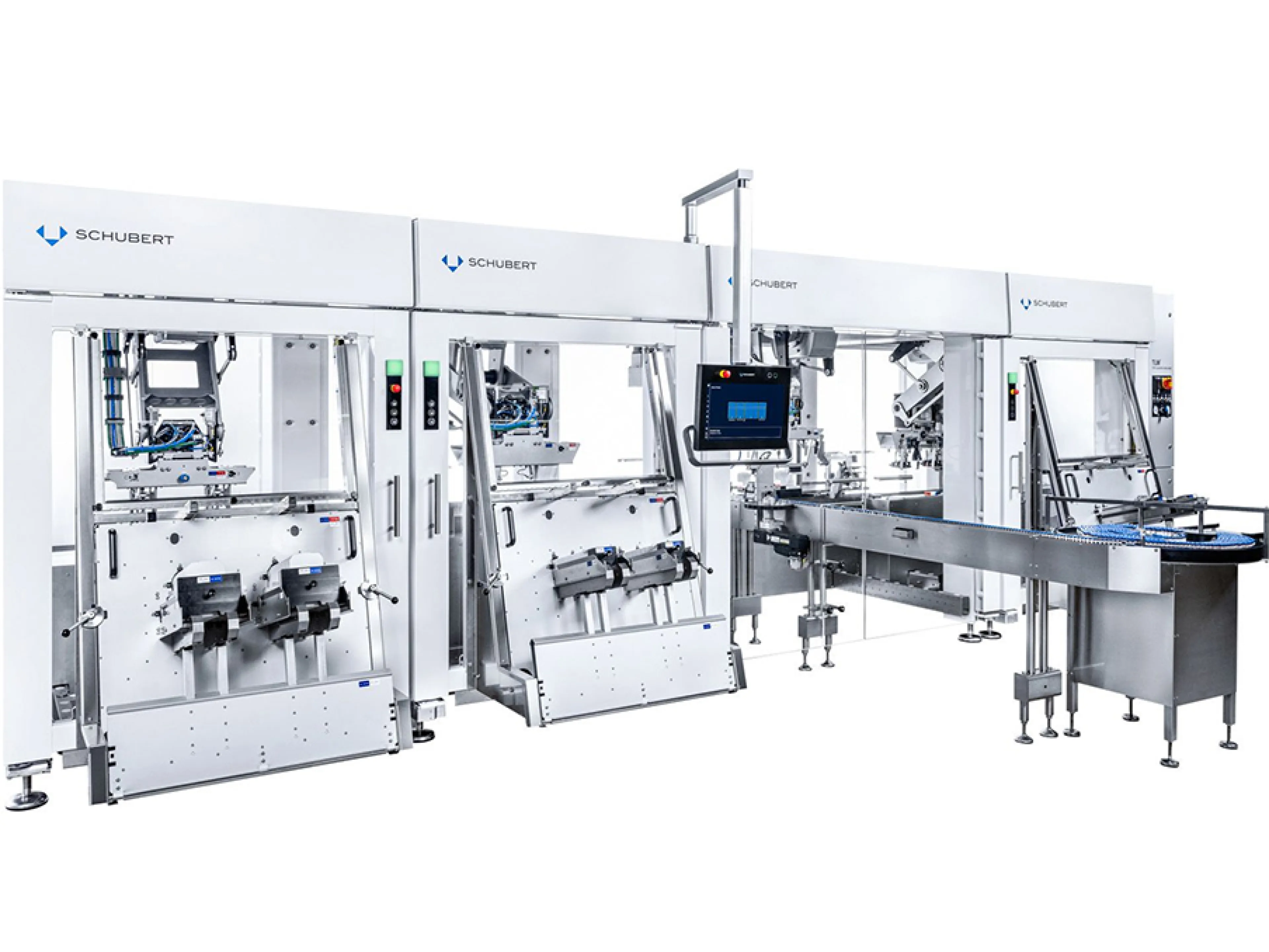 Modulare Verpackungslösungen: TLM-Kartonierer für Vials im Hygienic Design