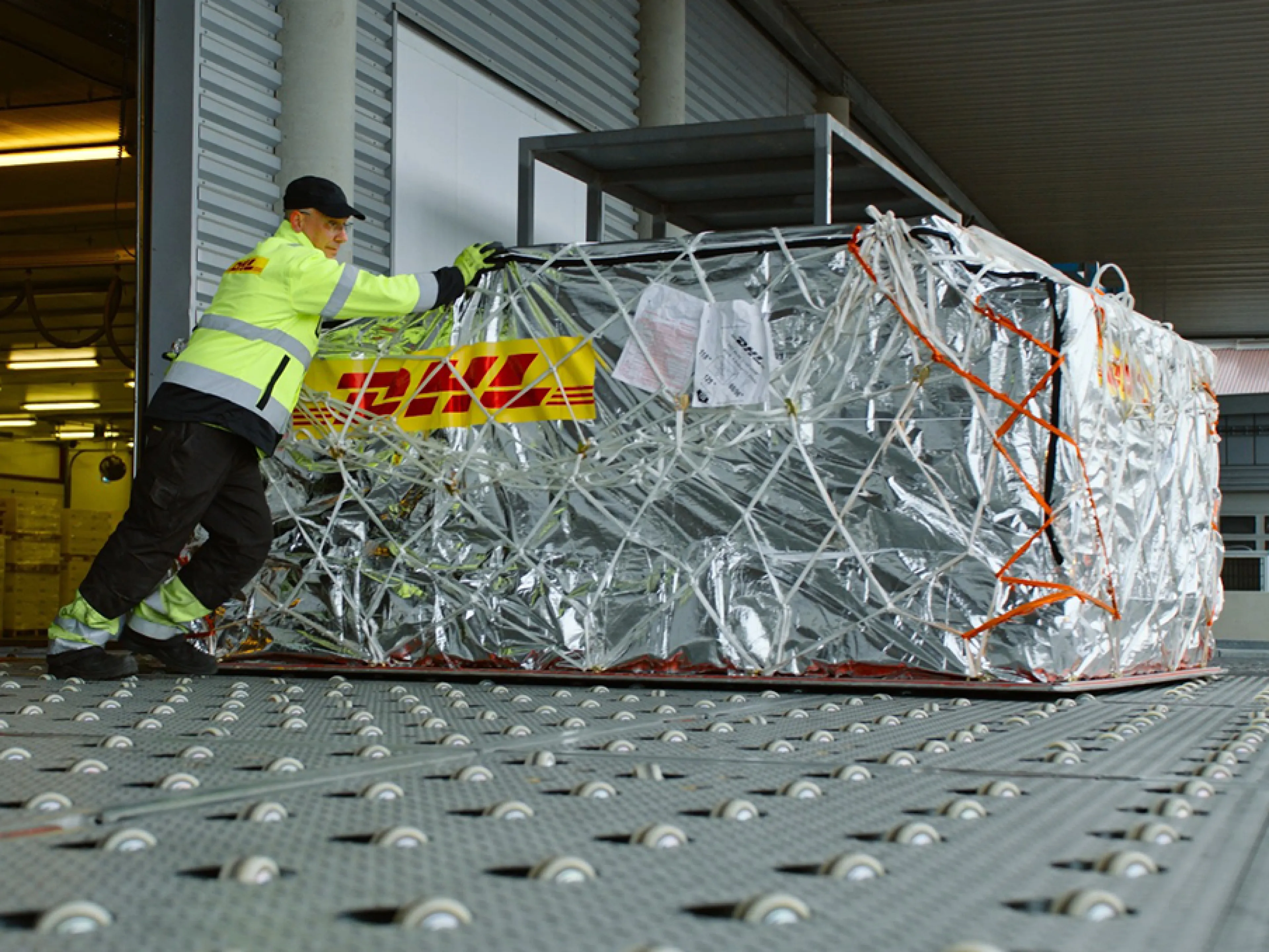  End-to-End-Kühlkettenlösungen von DHL zwischen Brüssel und Cincinnati