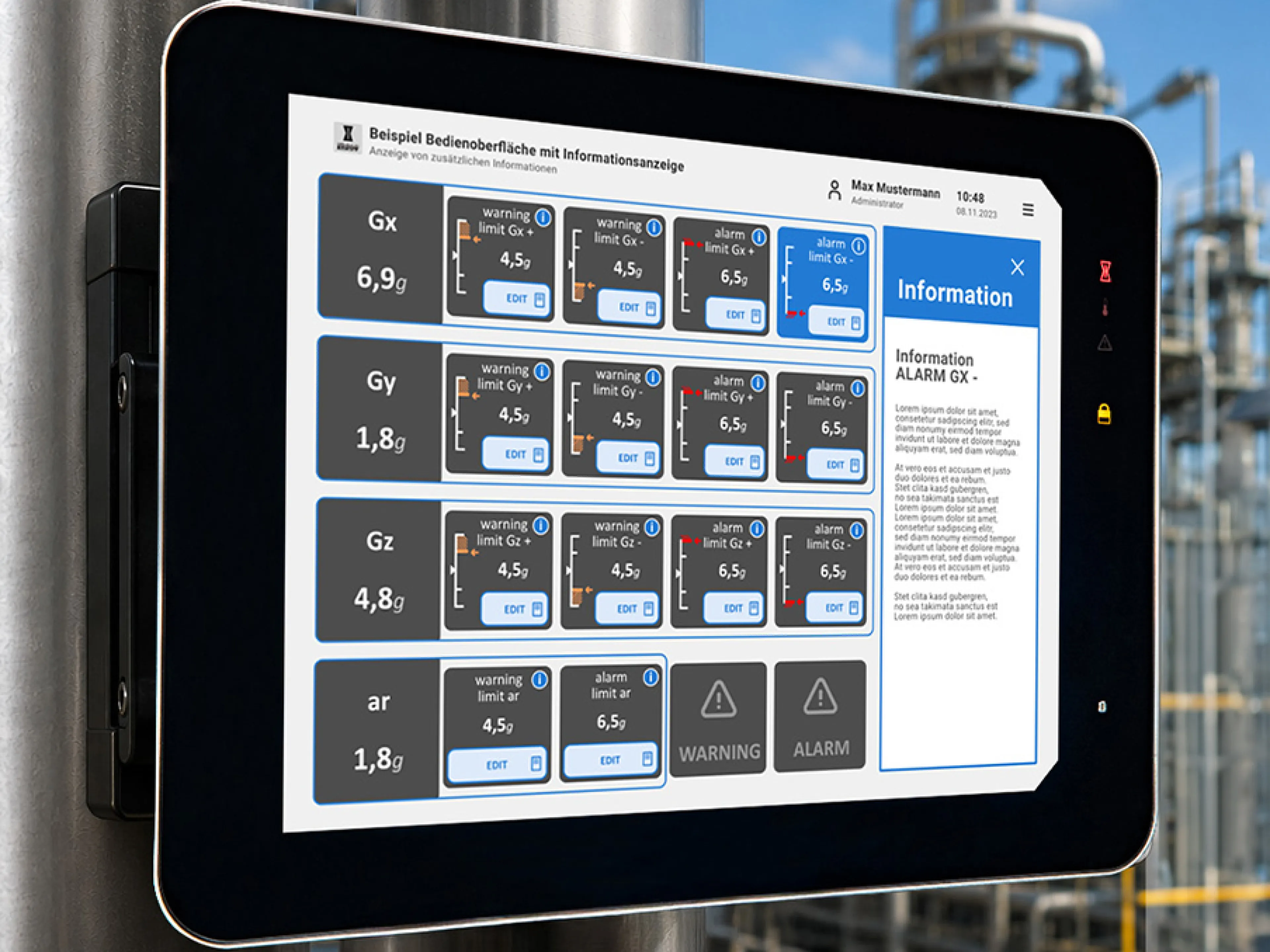 Das HMI von Deuta-Werke hat die Tüv-Nord-Zertifizierung für Functional Safety gemäß IEC 61508 erhalten