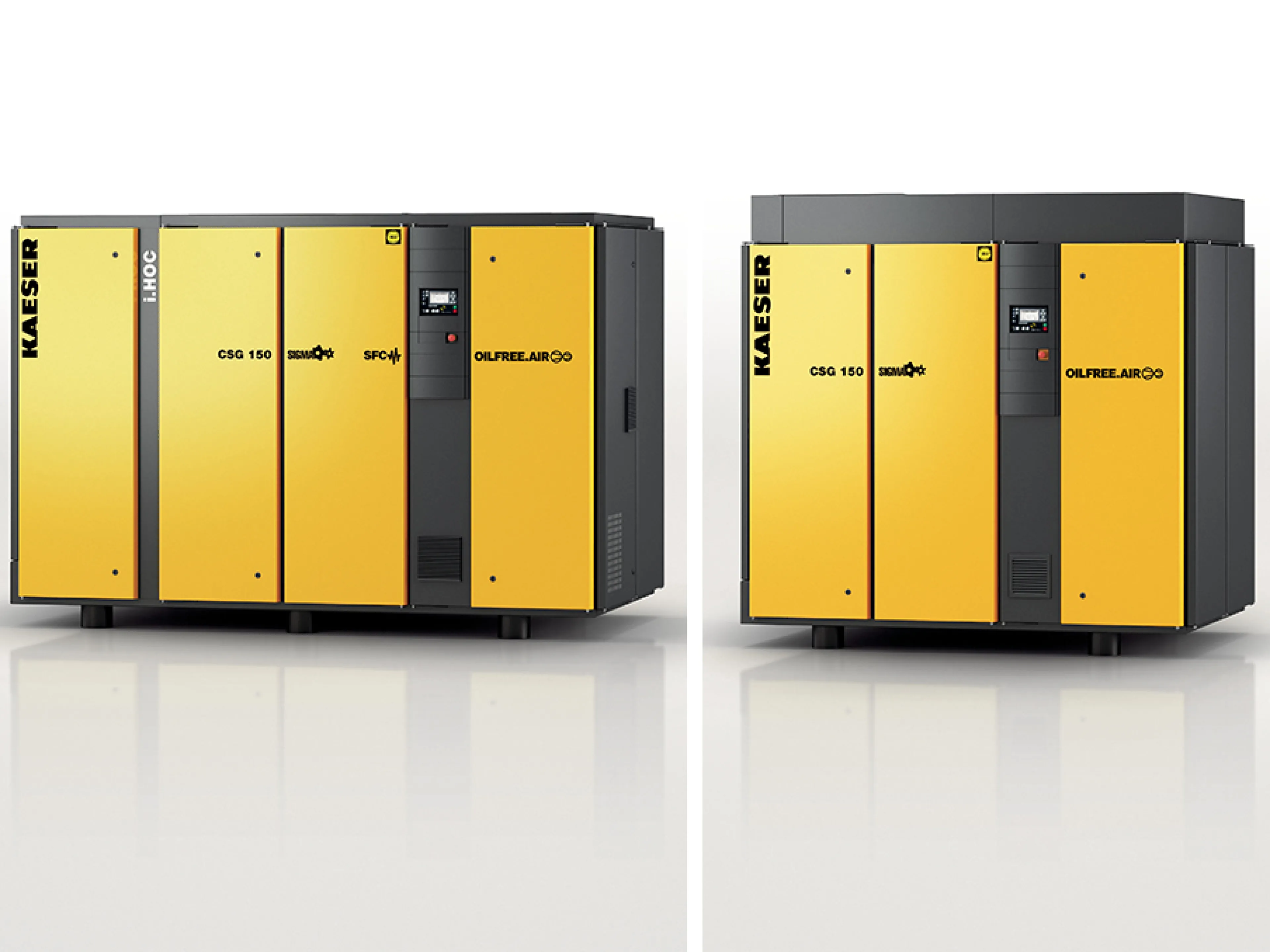 Druckluft für die Schüttguttechnik: Die CSG-Baureihe liefert effizient Druckluft für ölfreie Anwendungen in der Pharmaproduktion