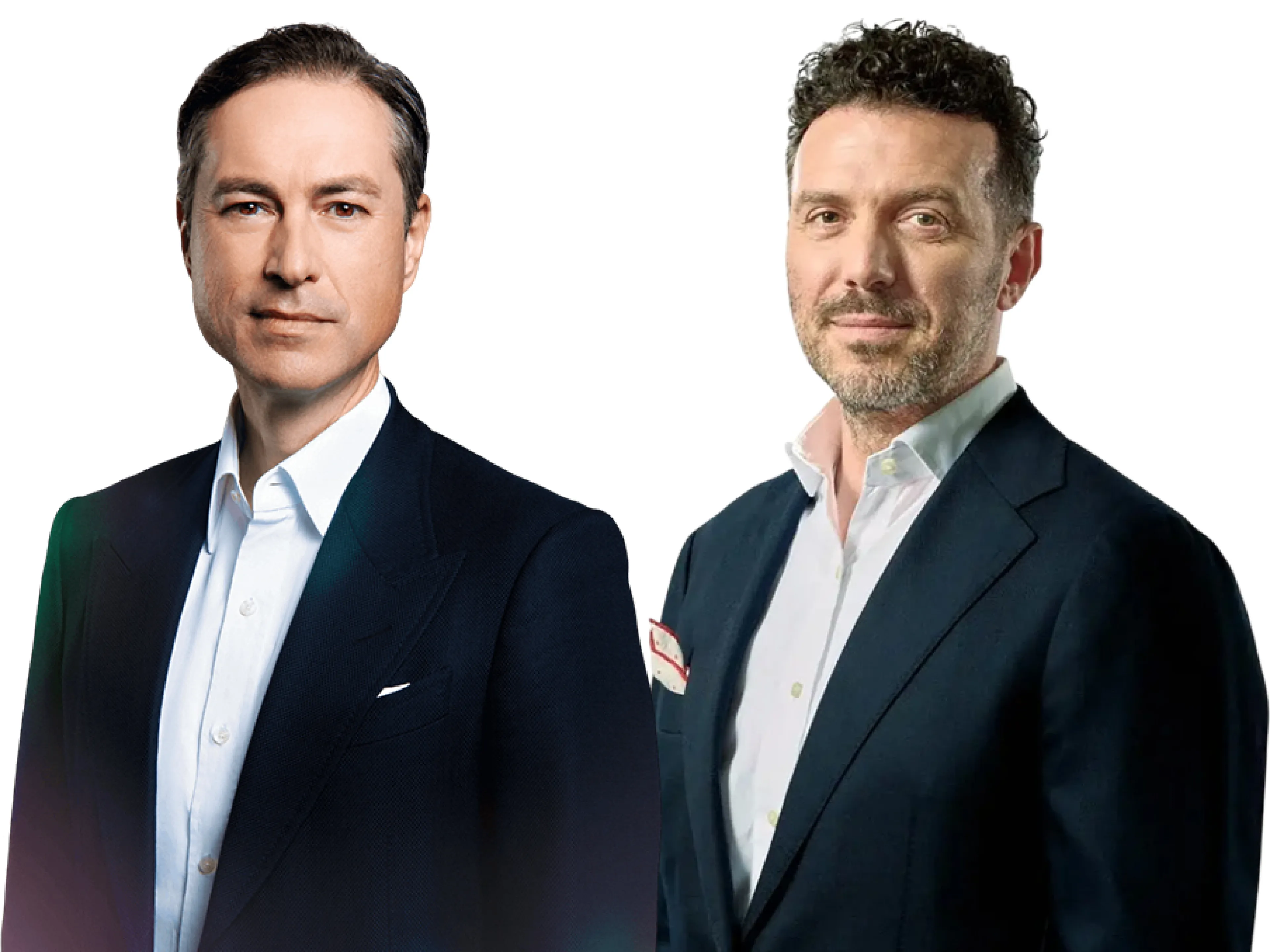 Torsten Türling, CEO, und Eros Carletti, CFO von Syntegon