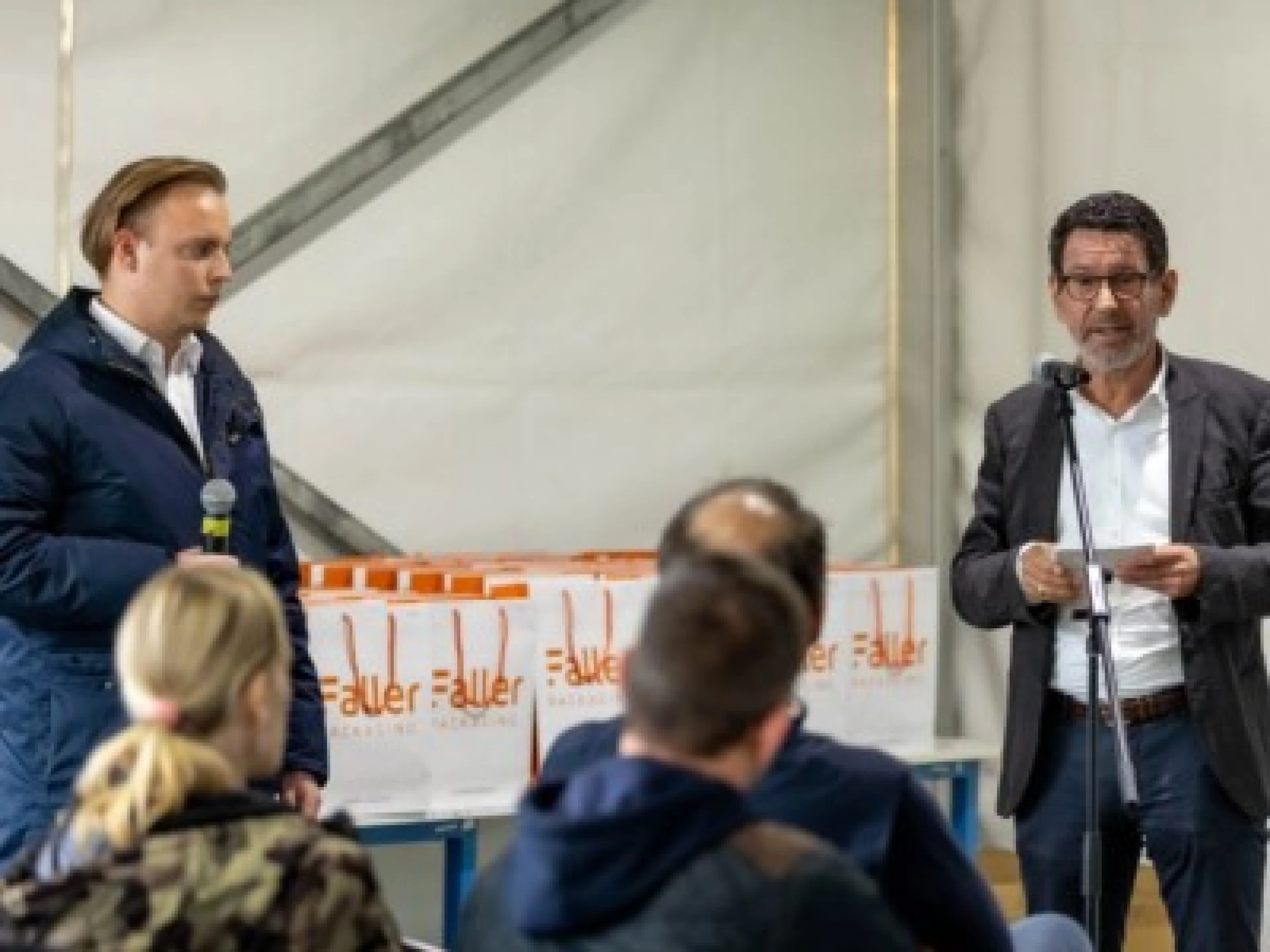 Offizielle Einweihung des ungarischen Standorts durch Dr. Michael Faller, geschäftsführender Gesellschafter Faller Packaging