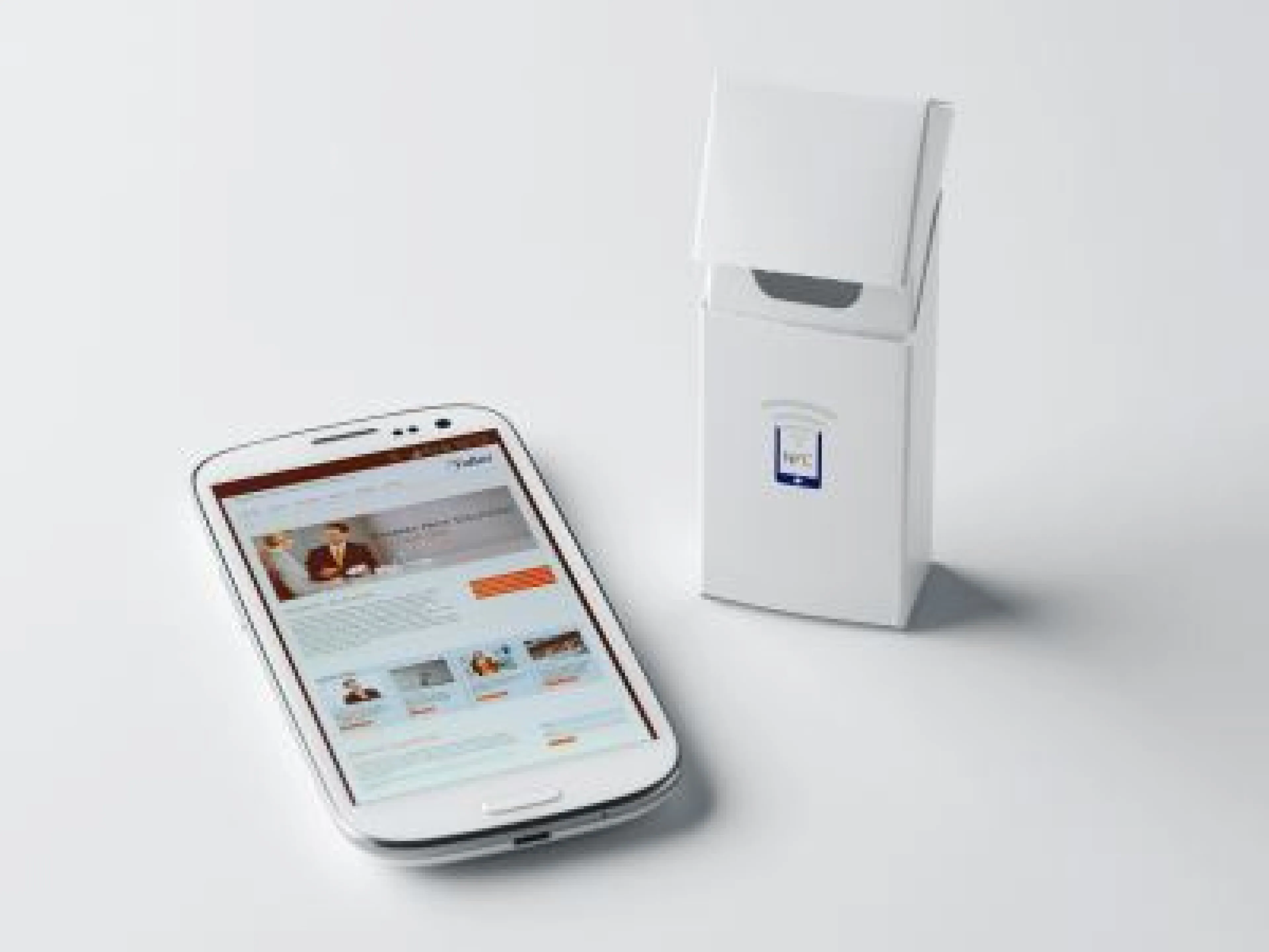 In Faltschachteln befinden sich integrierte NFC-Chips
