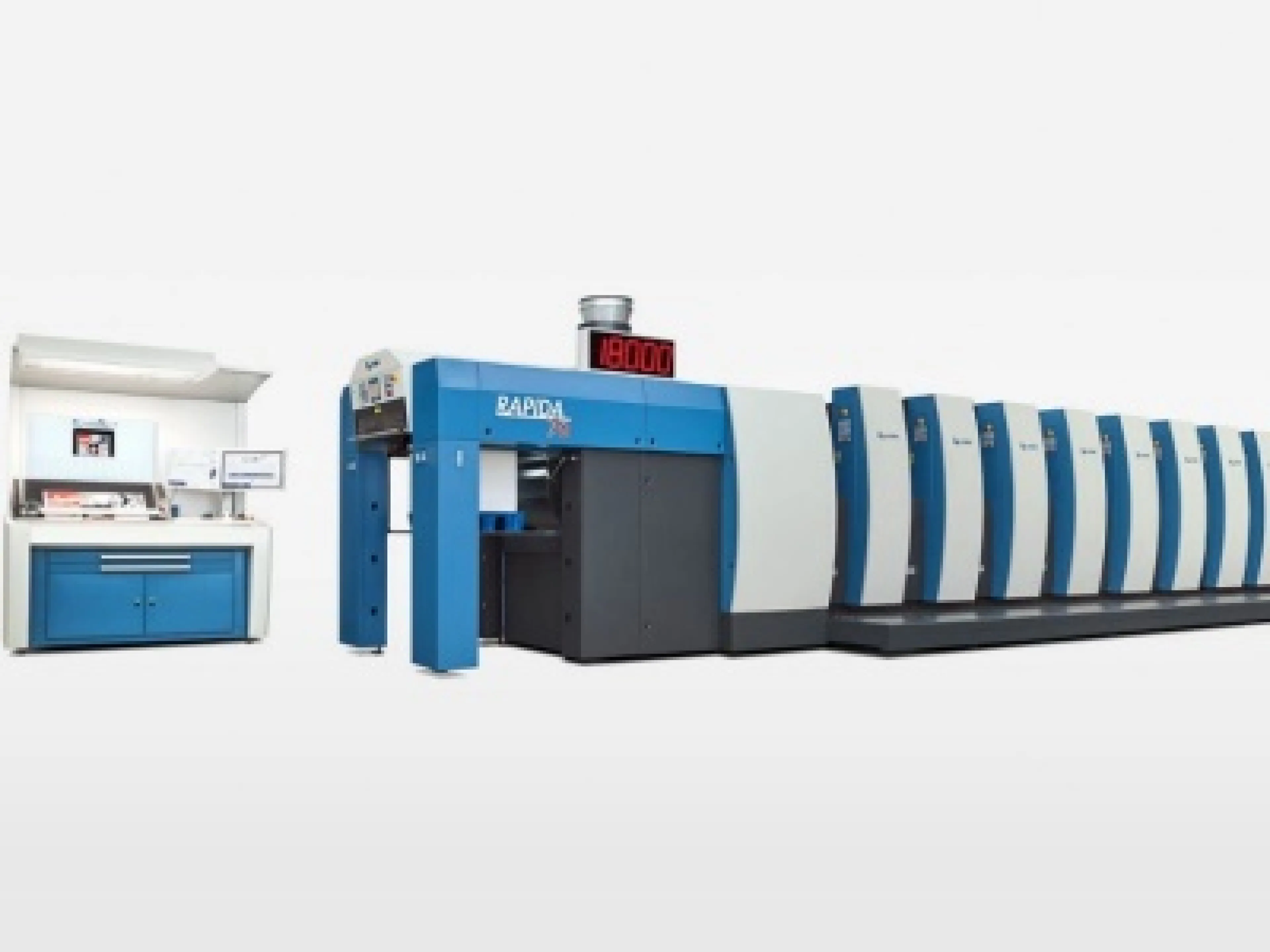 Neue Offset-Druck-Maschine KB Rapida 76