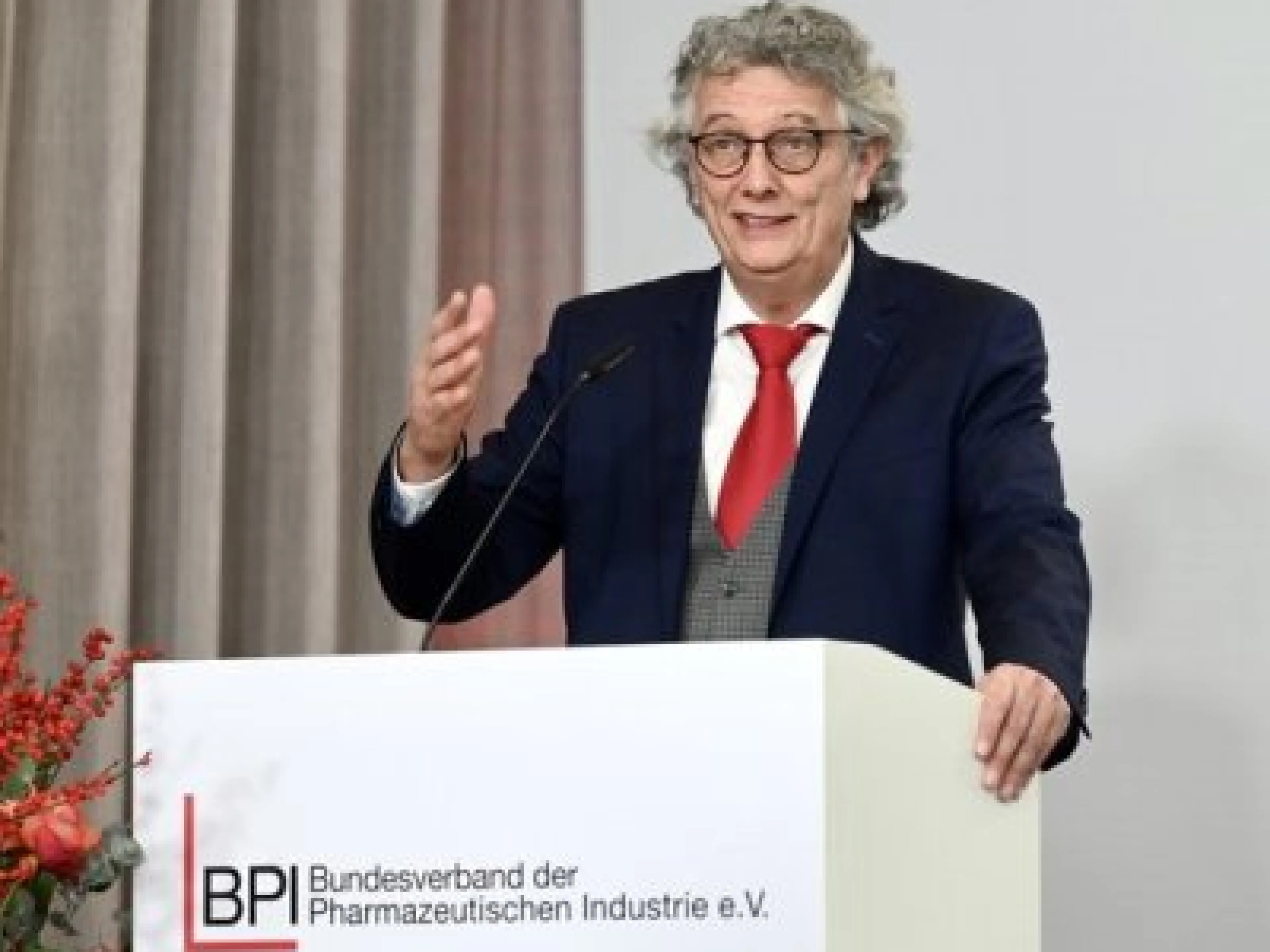 Hans-Georg Feldmeier, Vorsitzender des Bundesverbandes der Pharmazeutischen Industrie e.V. (BPI)