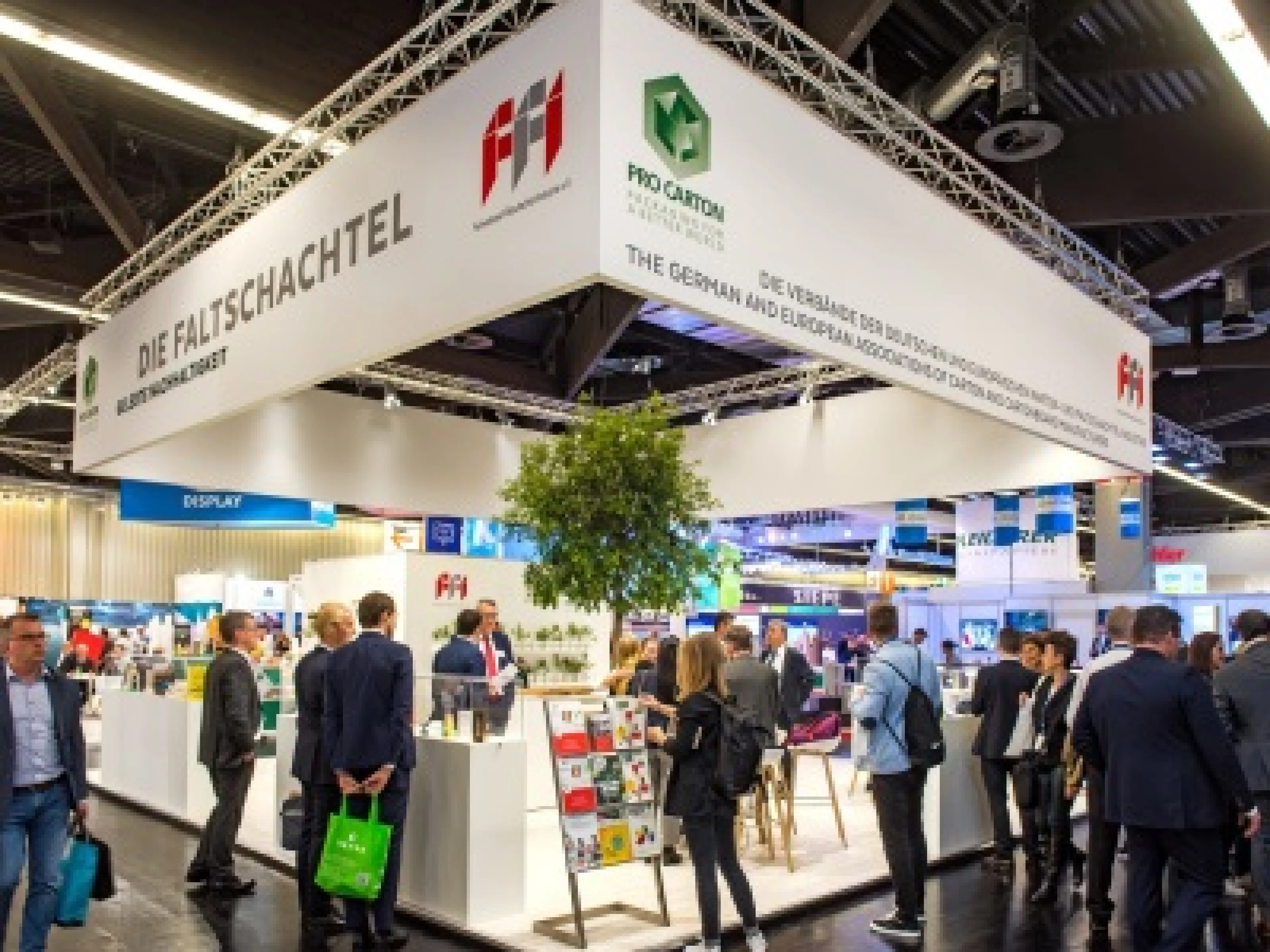 FFI und Pro Carton Gemeinschaftsstand auf der Fachpack 2019