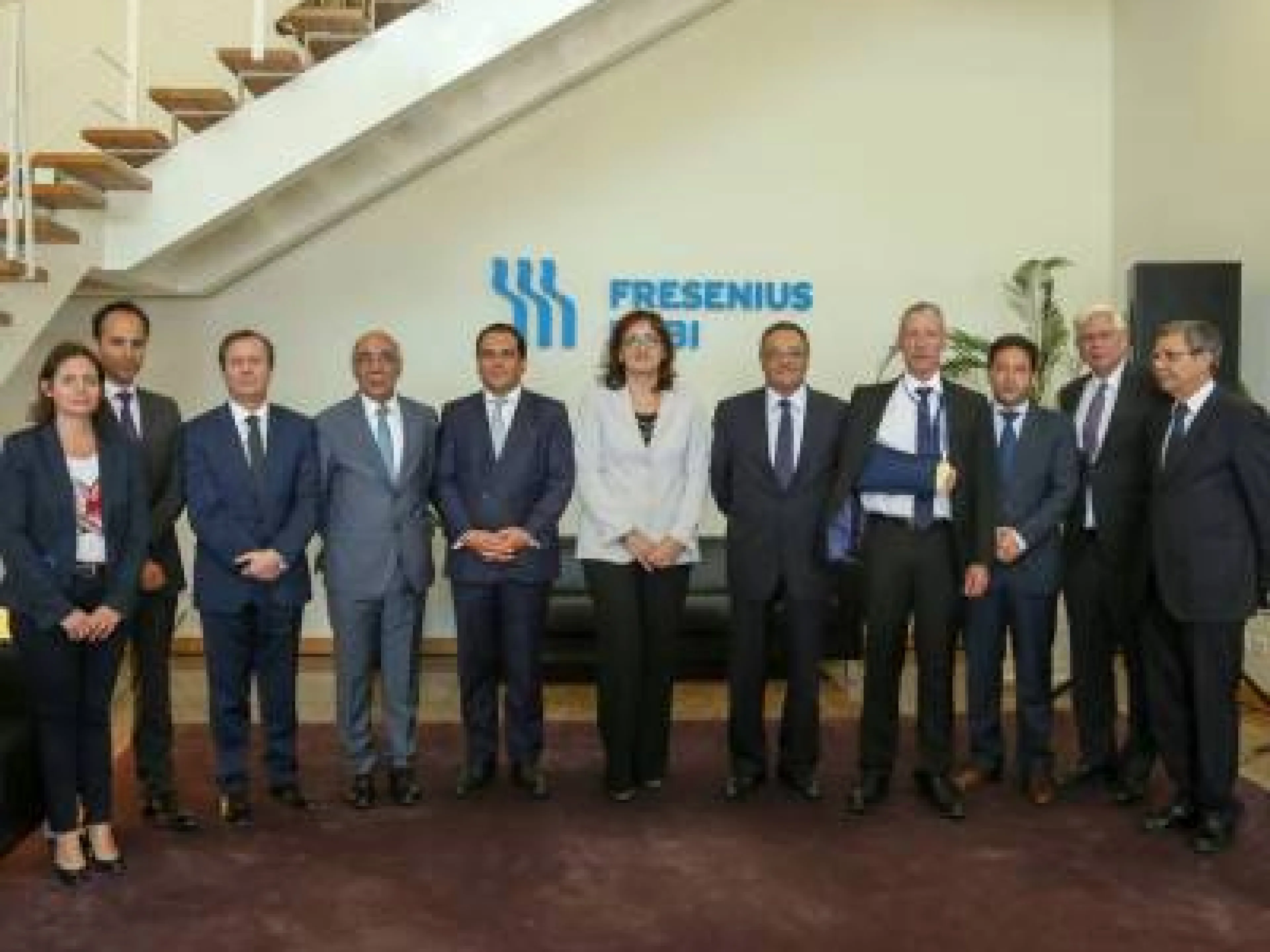 Regierungsvertreter bei der Eröffnungszeremonie