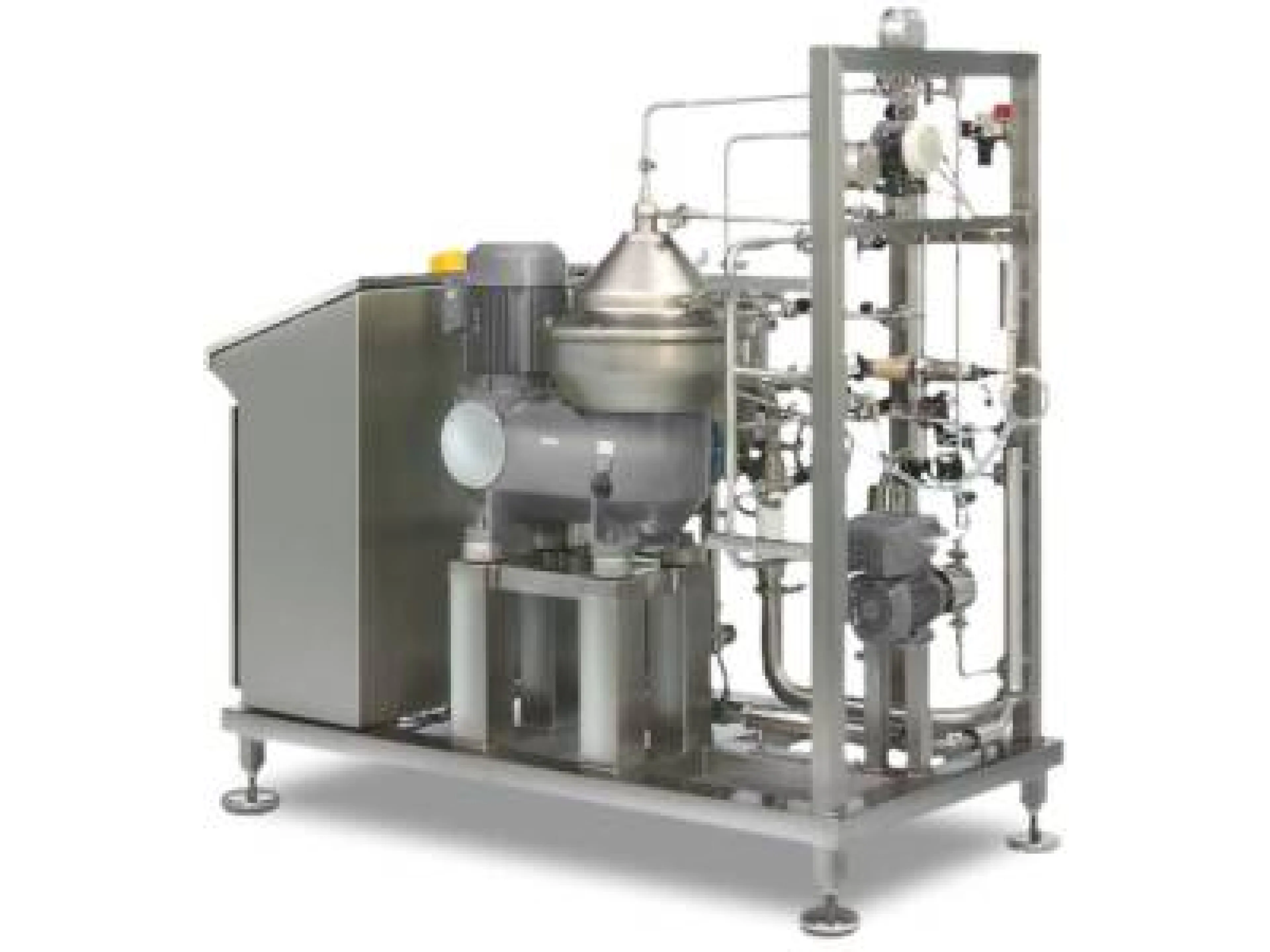 Der neue Gea Pathfinder GMP, eine rahmenmontierte Zentrifuge für Testzentren und Pilotanlagen in der Pharmaindustrie, Bild: Gea