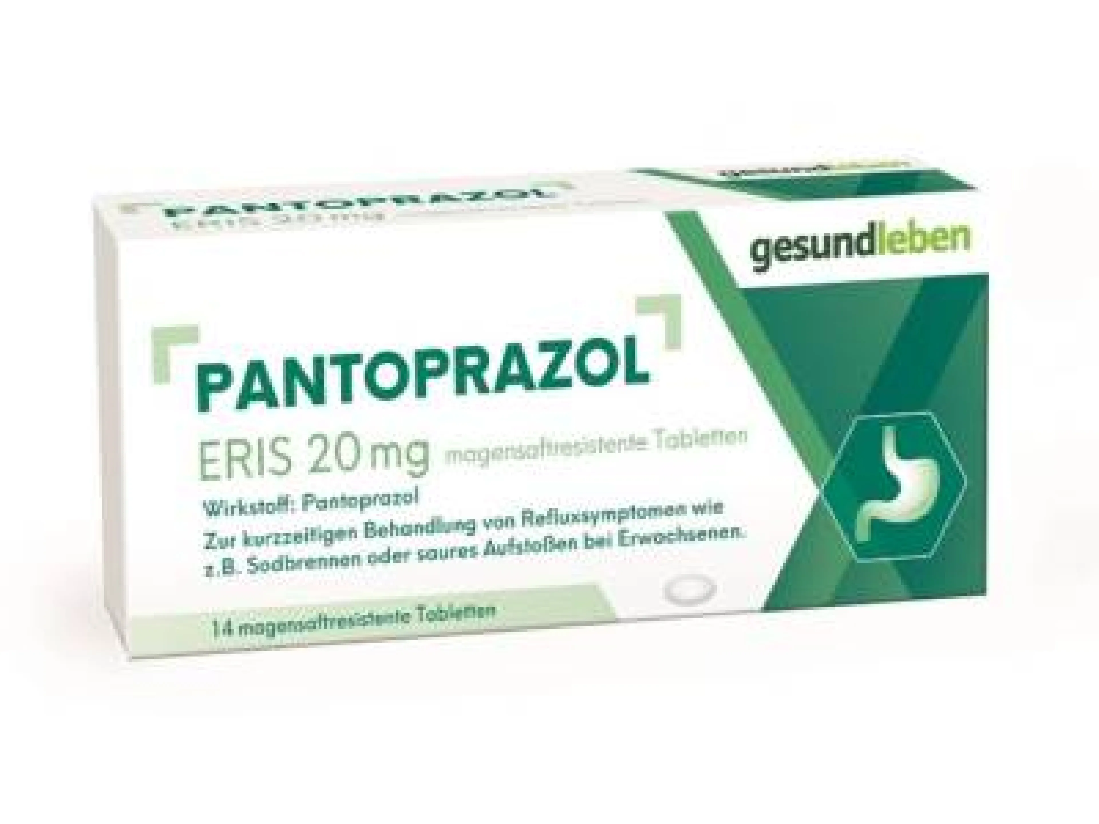 "gesund leben" erweitert OTC-Sortiment um Pantoprazol Eris 20 mg