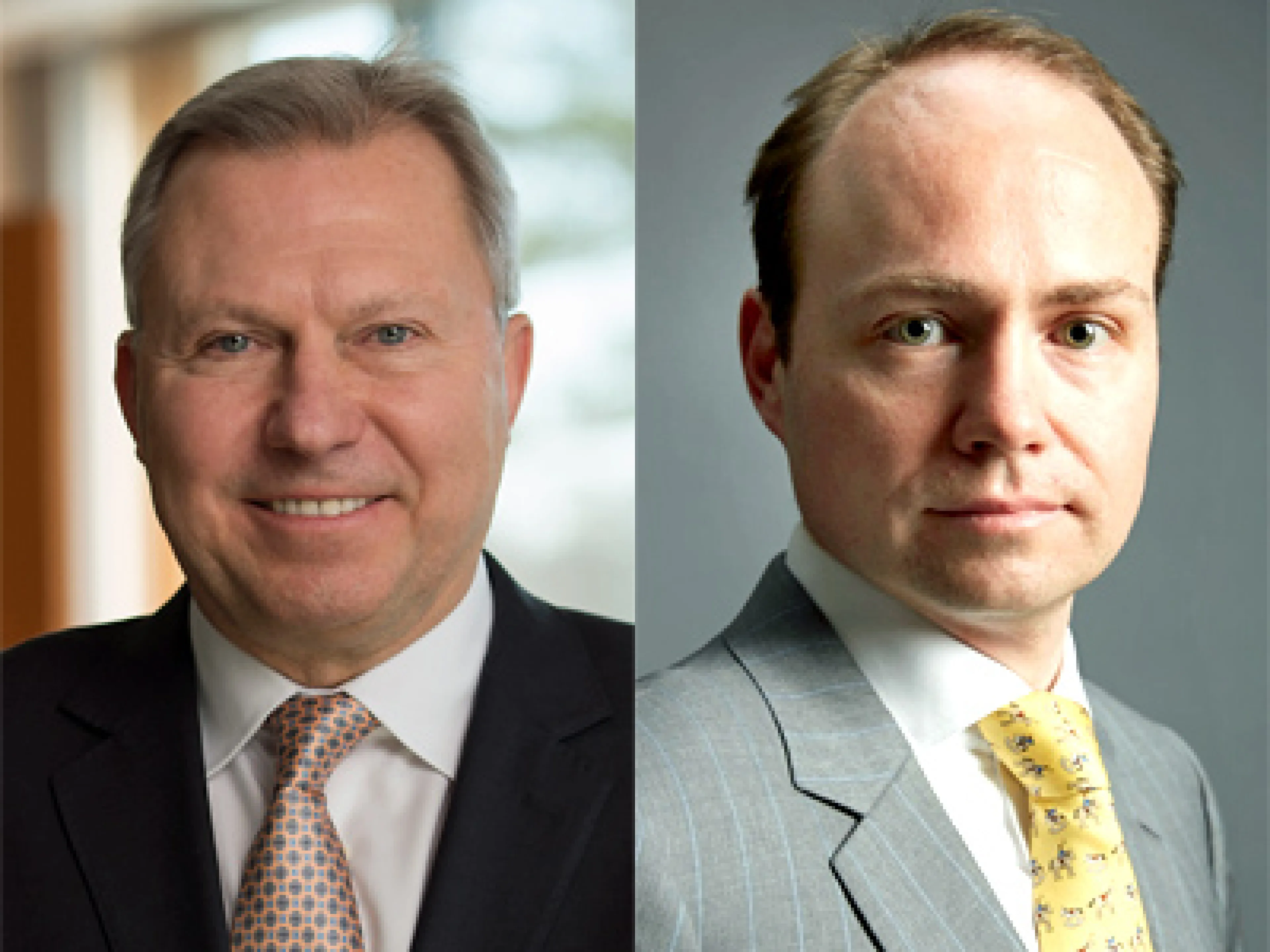 Gary Zieziula und Marc Horn von Merck