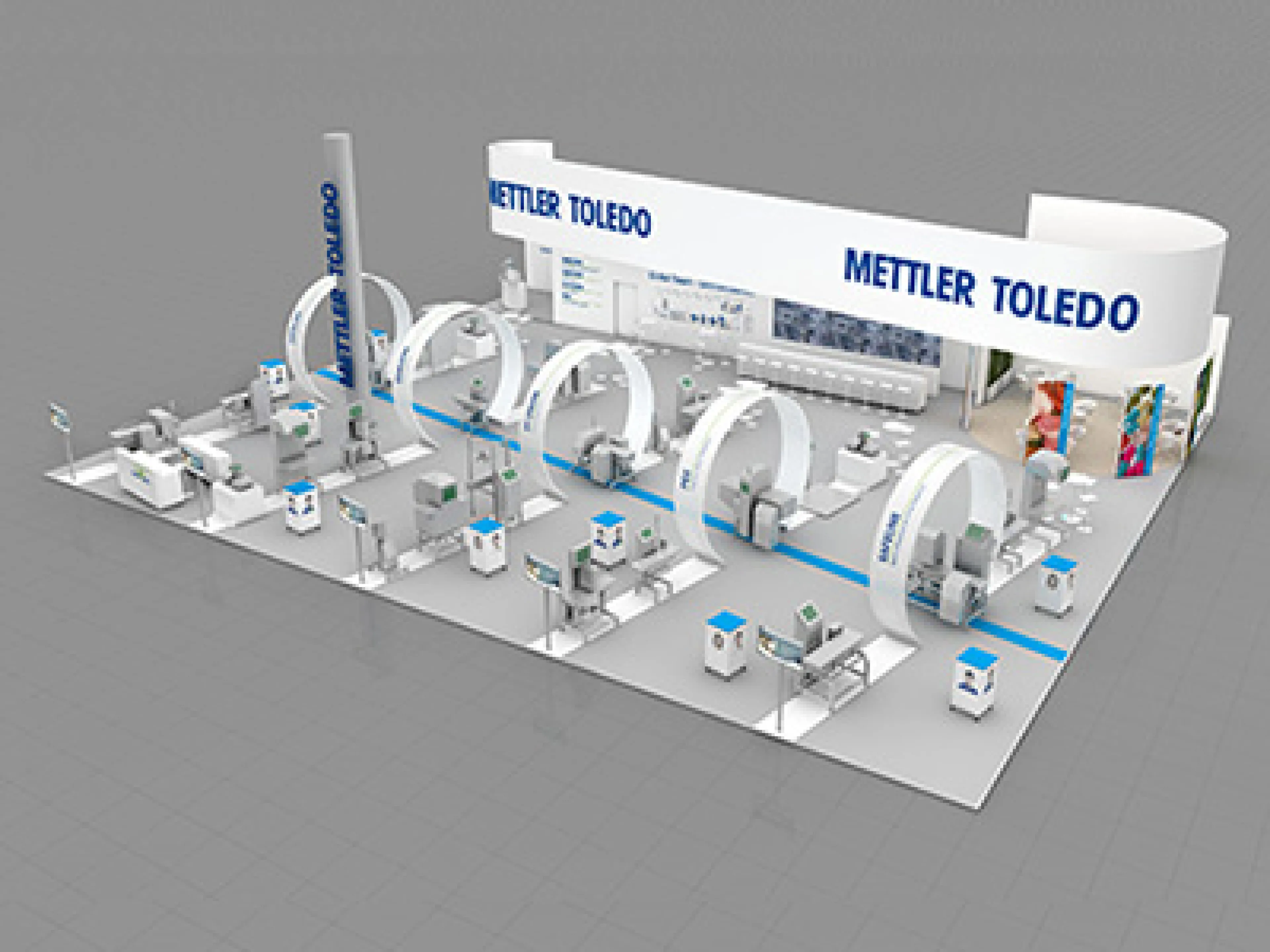 Messestand Mettler-Toledo
