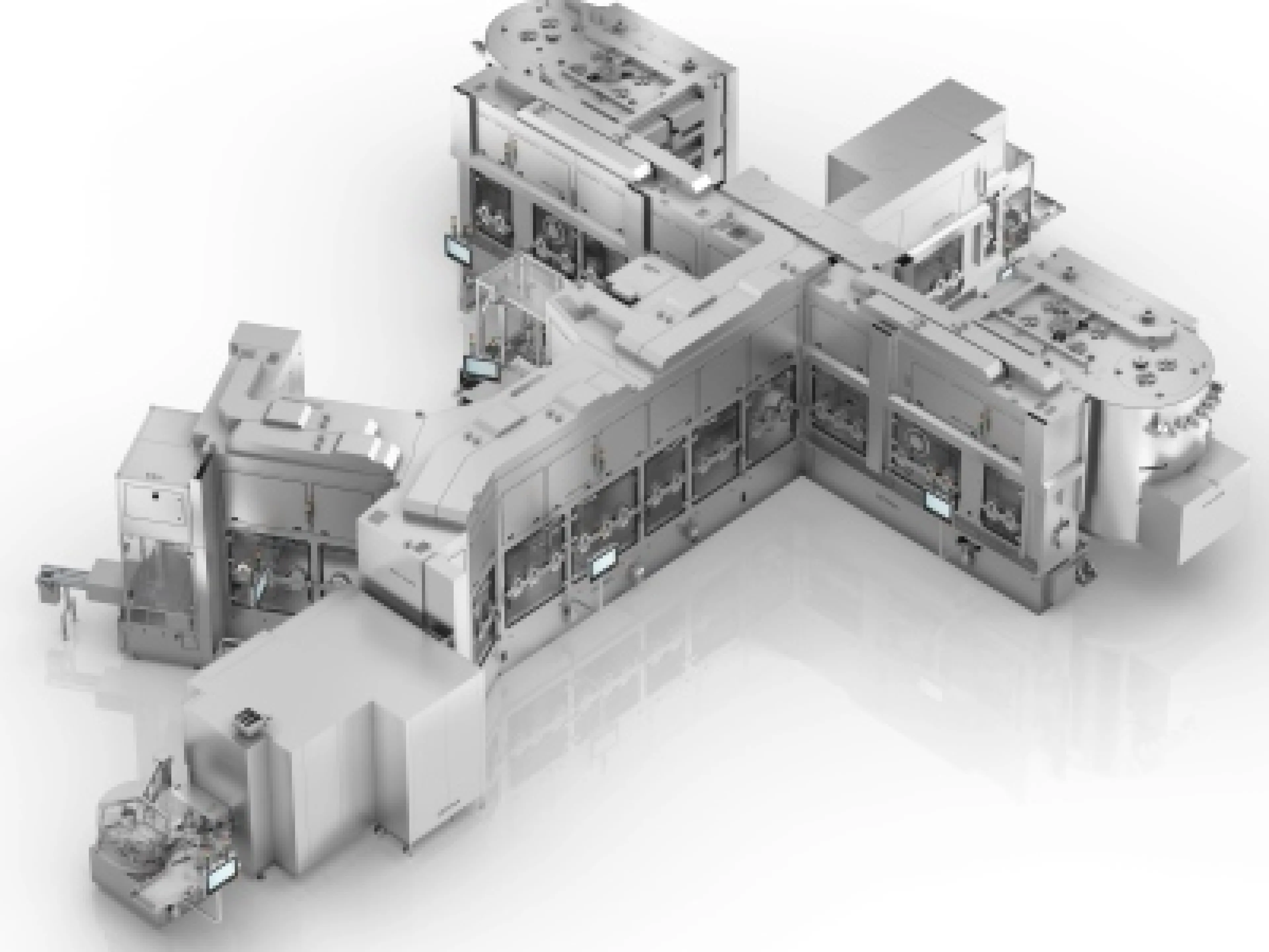 Multi-Use-Anlage mit Verarbeitungspfaden für Liquida sowie für Gefriertrocknungsprodukte