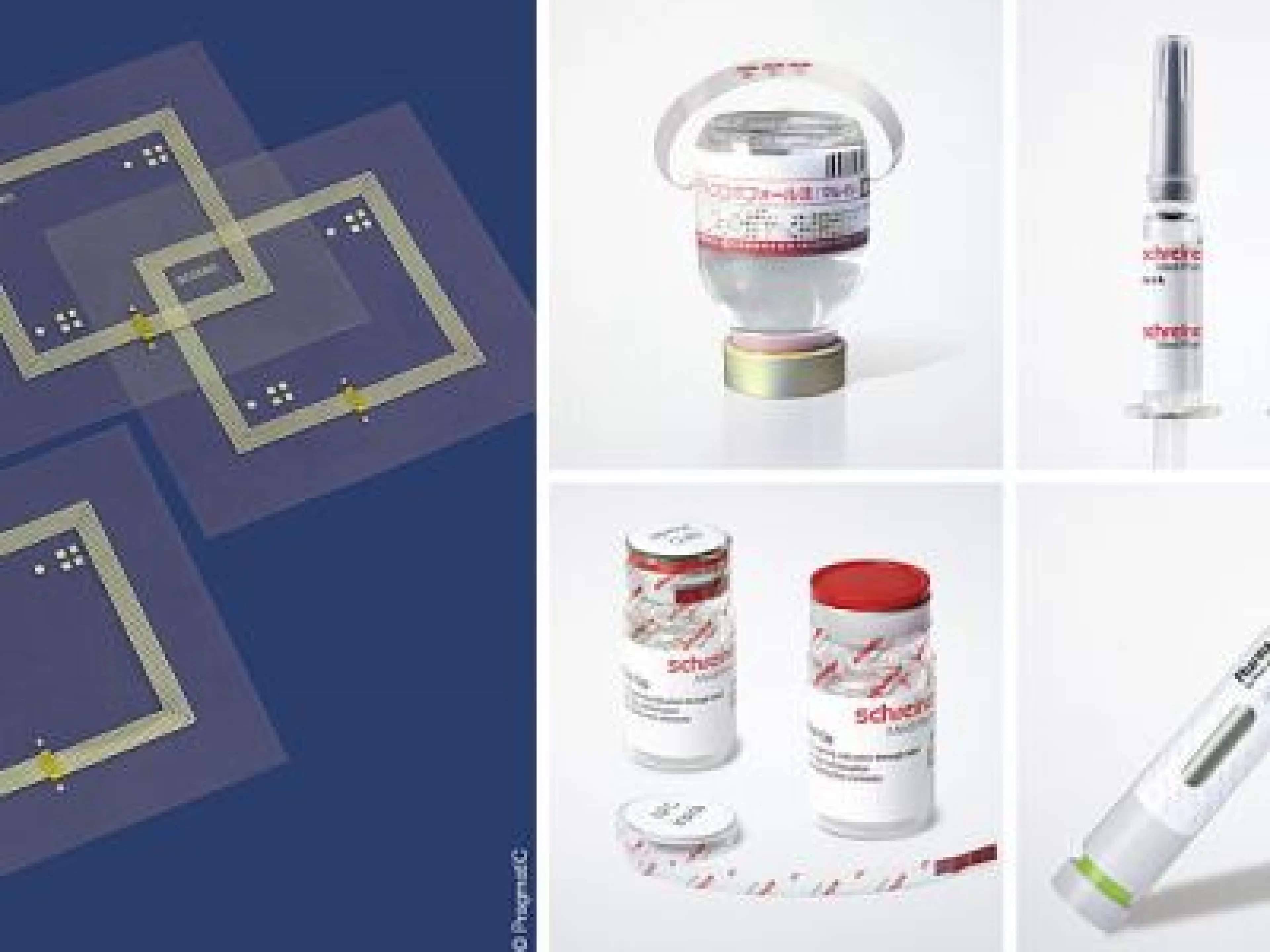 Die neuen, smarten Pharma-Labels von Schreiner Medipharm und Pragmatic eignen sich z.B. für Primärverpackungen und Devices