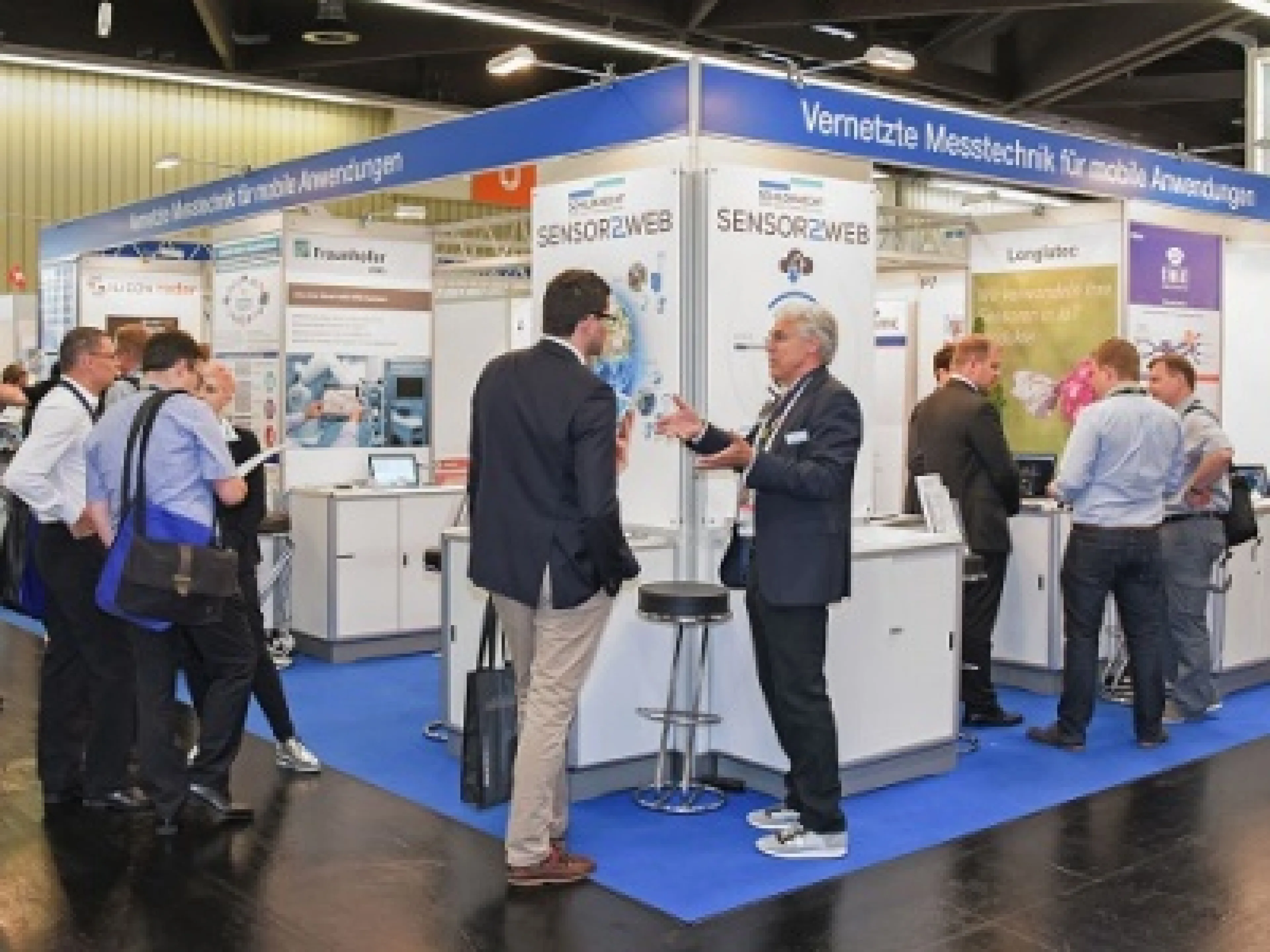 Gemeinschaftsstand auf der Sensor+Test 2017
