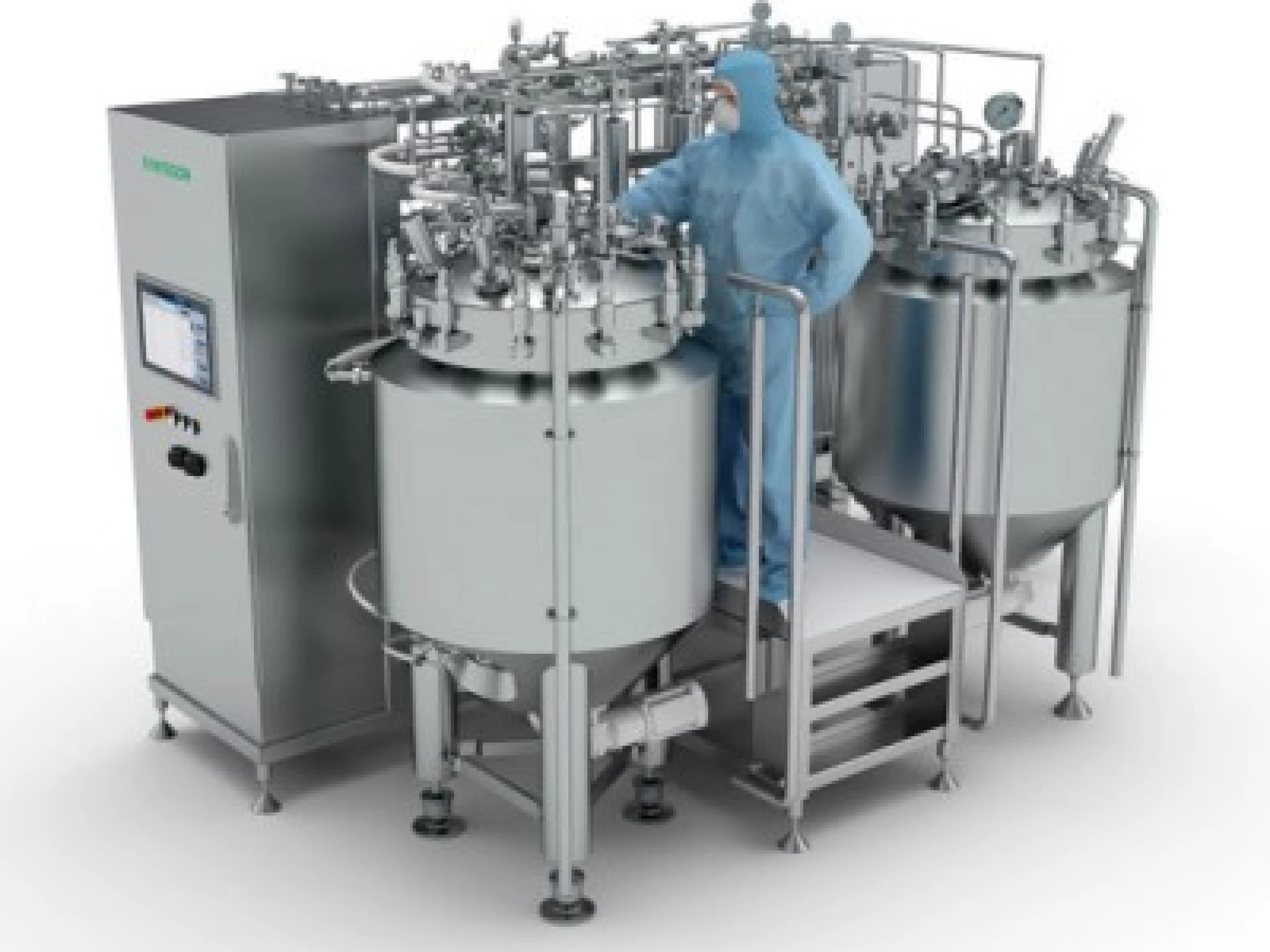 Die vollautomatisierte SVP Essential Prozessanlage bietet höchste hygienische Standards und Reproduzierbarkeit