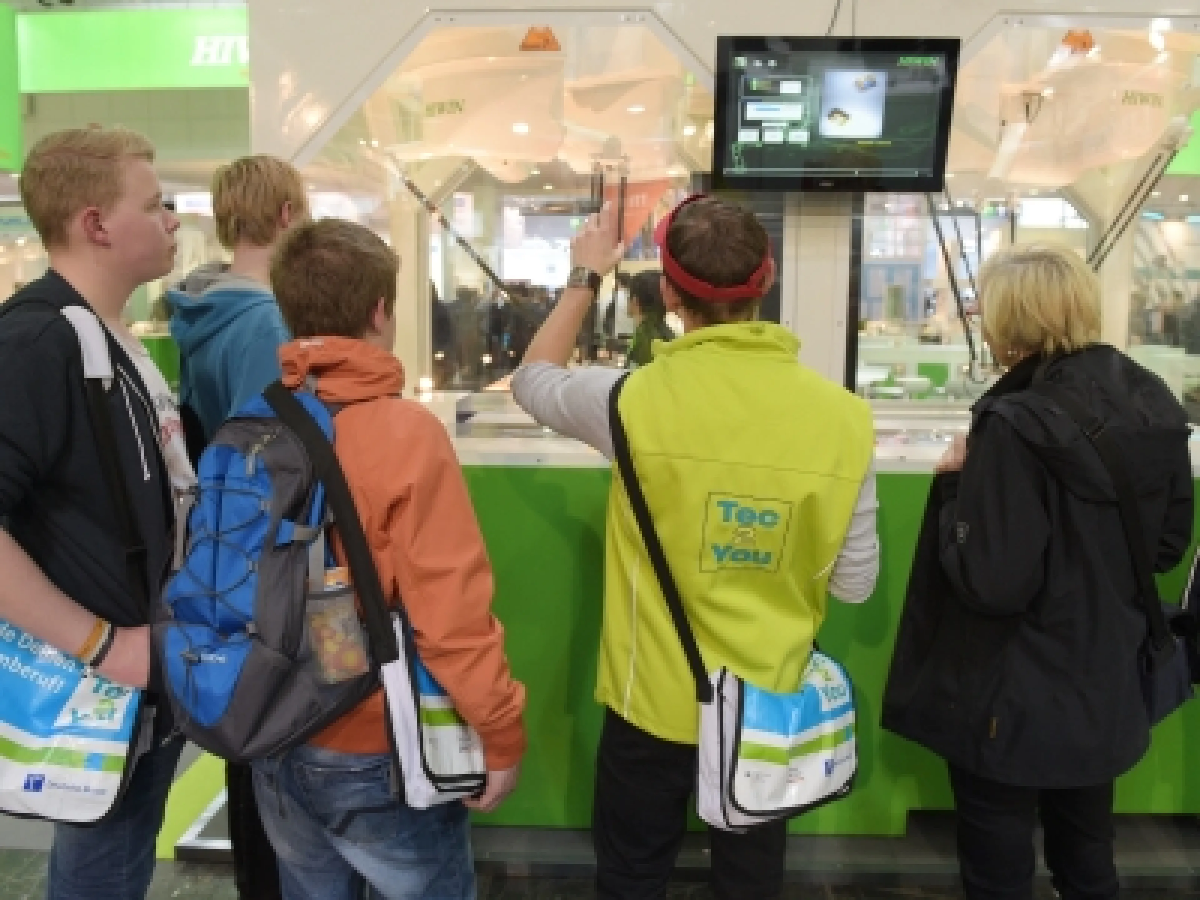 1.500 Schülerinnen und Schüler erleben täglich Technik und Wirtschaft