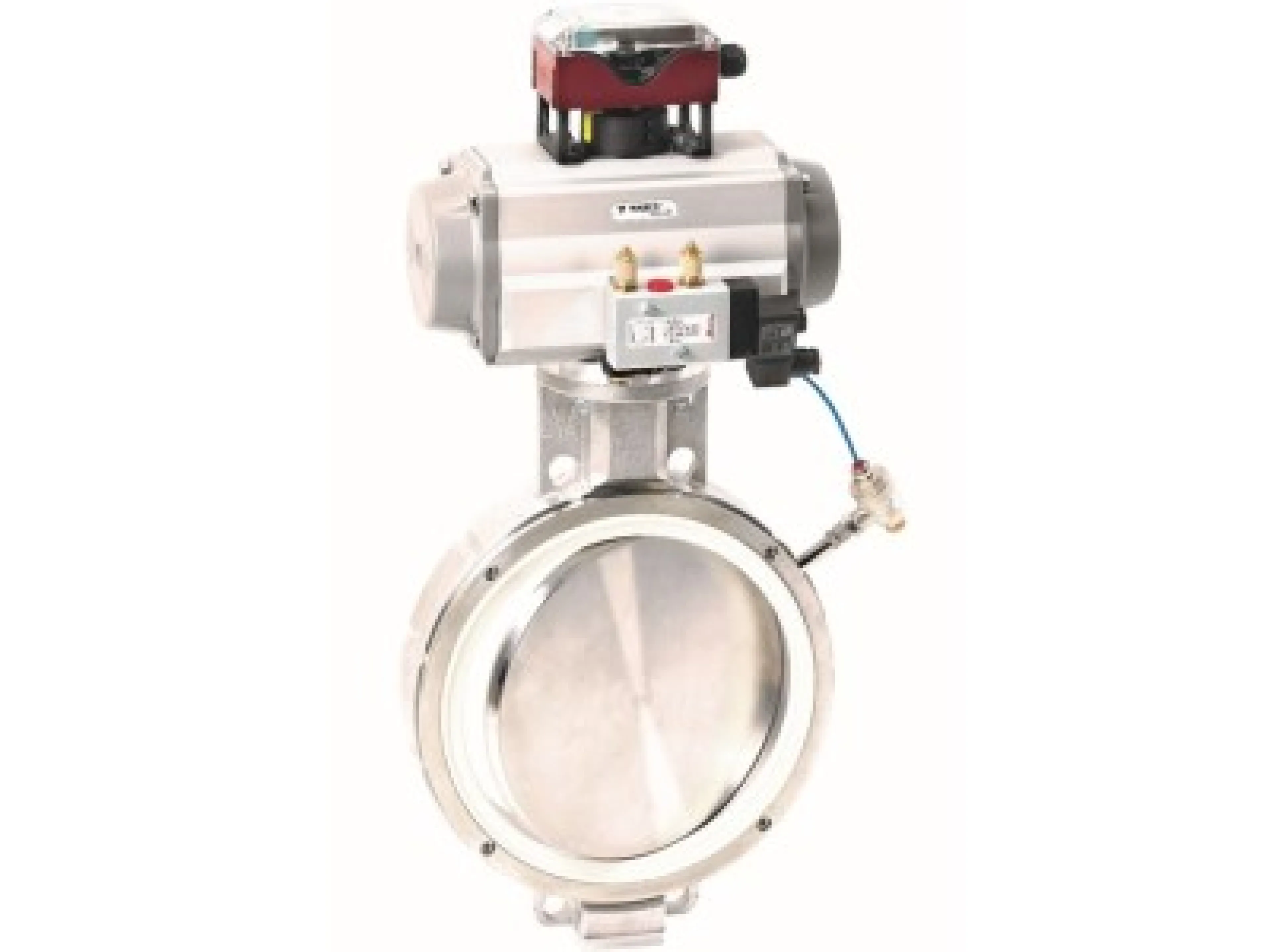 Absperrklappen von Warex Valve, wie die DKZE 110 APS DZ, garantieren höchste Sicherheit und können individuell modifiziert werden, wie für das Projekt eines internationalen Kunden aus der Pharmaindustrie