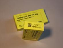 Serialisierte, FMD-konforme Verpackung: Hergestellt von GE Pharmaceuticals im Auftrag von Wörwag