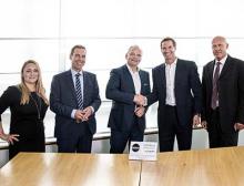 Unterzeichnung der Kooperationsvereinbarung zwischen Samson und Infraserv Wiesbaden