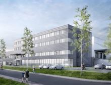 Das neue Gebäude der M+W Products GmbH in Renningen
