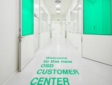 Das 600 Quadratmeter große OSD Customer Center in Waiblingen