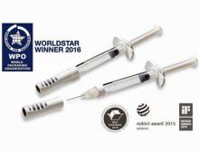 Spritzenverschlusssystem Vetter-Ject gewinnt Worldstar Award und CMO Leadership Award 2016