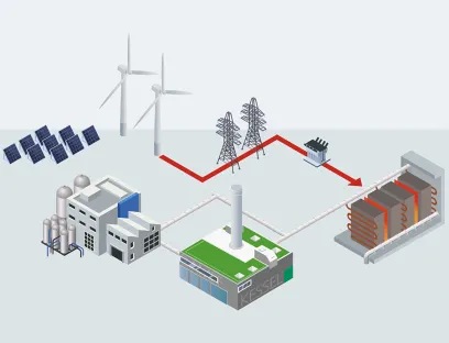 Pharmaserv errichtet Pilotanlage in Marburg zur CO2-neutralen Dampferzeugung, Bild: Infrareal Pharmaserv errichtet Pilotanlage in Marburg zur CO2-neutralen Dampferzeugung