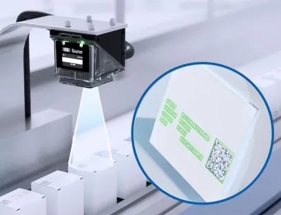 Mit dem neuen IDC230 aus der Multicode-Reader-Serie liefert Baumer die passende Lösung für Anwendungen, die zeitgleich Texterkennung erfordern, Bild: Baumer