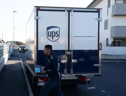 UPS Healthcare Pharmalogistik, Bild: UPS UPS Healthcare Pharmalogistik