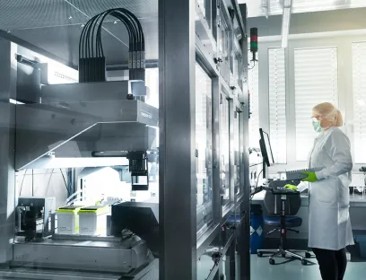 Arzneimittelproduktion, Bild: Biontech Biontech Produktion
