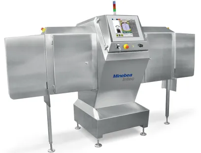 Das Röntgen-Inspektionssystem von Minebea Intec vereint kompakte Bauweise mit präziser Fremdkörpererkennung und effizienter Qualitätskontrolle