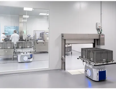 Der Einsatz von Cobots und AMR von Omron kann das Materialhandling signifikant vereinfachen