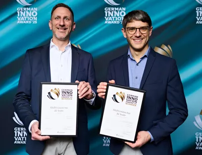 Eschbach gewinnt 2025 den Deutschen Innovationspreis für KI-Softwarelösung für effiziente Schichtübergaben und Nutzung von Betriebsdaten in der Pharmaproduktion, Bild: Eschbach Eschbach gewinnt 2025 den Deutschen Innovationspreis für KI-Softwarelösung für effiziente Schichtübergaben und Nutzung von Betriebsdaten in der Pharmaproduktion