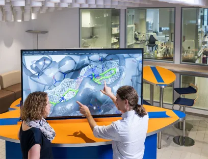 Der Einsatz künstlicher Intelligenz unterstützt die Forscher bei Sanofi bei der Suche nach aussichtsreichen Molekülkombinationen und Wirkstoffkandidaten