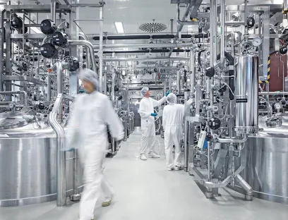Biopharmazeutische Produktion bei Boehringer Ingelheim