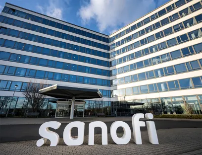 Sanofi Deutschland-Zentrale im Industriepark Höchst in Frankfurt am Main