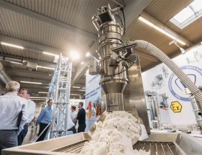 Schüttguthandling in der Prozessindustrie für auf der Solids Dortmund 2026 in den Mittelpunkt