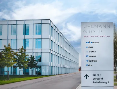 Unternehmenszentrale von Uhlmann in Laupheim