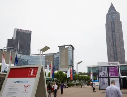 Nach 2018 wird die Achema wieder 2022 in Frankfurt stattfinden, Bild: Dechema e.V / Jean-Luc Valentin Nach 2018 wird die Achema wieder 2022 in Frankfurt stattfinden