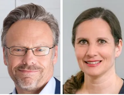 Armin Wittmann, Exhibition Director Analytica und Susanne Grödl, Deputy Exhibition Director Analytica, Bilder: Messe München Armin Wittmann, Exhibition Director Analytica und Susanne Grödl, Deputy Exhibition Director Analytica