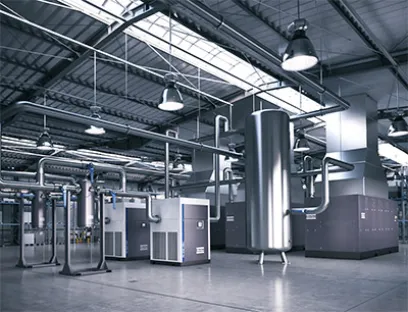 Wie sich mit effizienten Kompressoren, mit Aufbereitungstechnik und modernen Steuerungen die Druckluftversorgung energetisch auf Vordermann bringen lässt, beschreibt Atlas Copco in einem Whitepaper, das kostenlos erhältlich ist, Bild: Atlas Copco Atlas Copco Kompressorstation